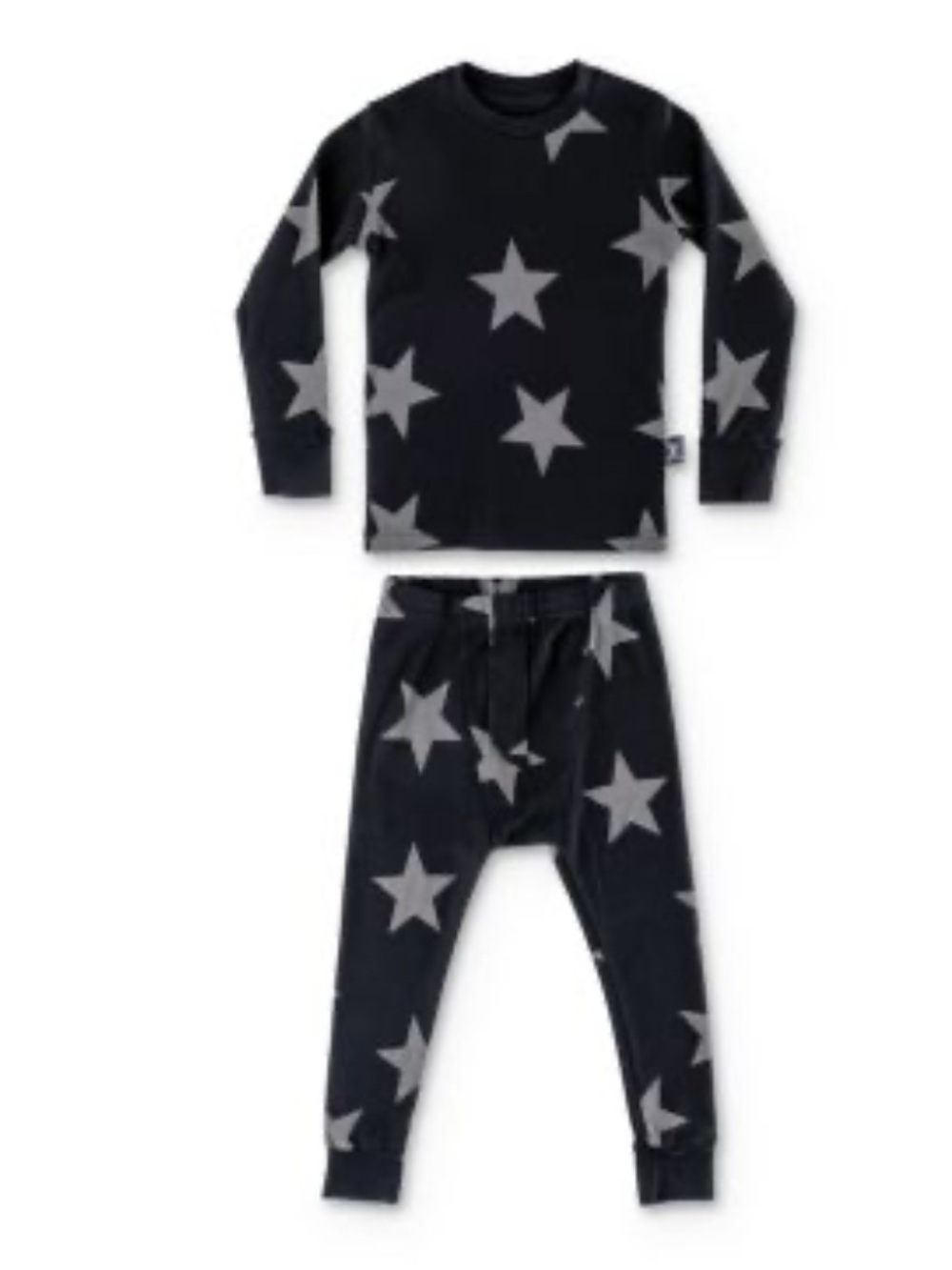 NUNUNU Black Matching set Sz 6-12